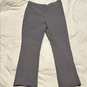 Theory Black and White Houndstooth ankle Pants